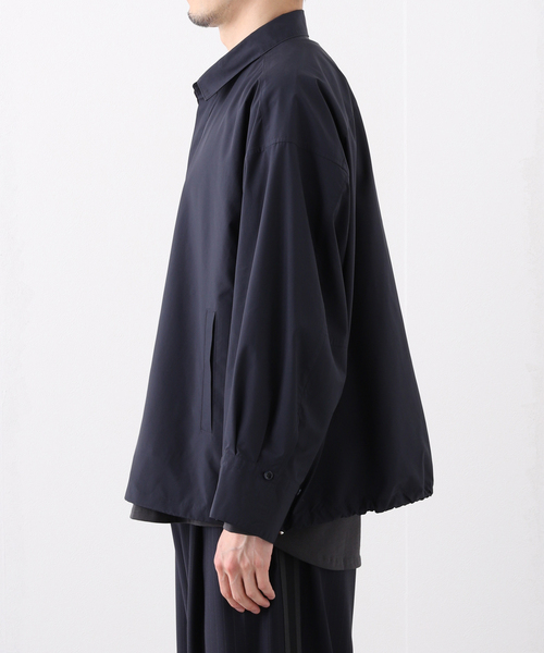 CALMER（カルメール）の「CALMER (カルメール) 別注 KEMIRA JACKET（シャツ/ブラウス・メンズ・アイボリー/ネイビー・FREE）」の5枚目の写真