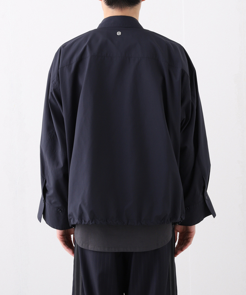 CALMER（カルメール）の「CALMER (カルメール) 別注 KEMIRA JACKET（シャツ/ブラウス・メンズ・アイボリー/ネイビー・FREE）」の4枚目の写真
