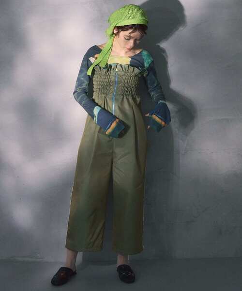 THE GOODLAND MARKET（ザグッドランドマーケット）の「cwtch　2WAY PANTS（その他パンツ・レディース・ライトカーキ/パープル・FREE）」の9枚目の写真