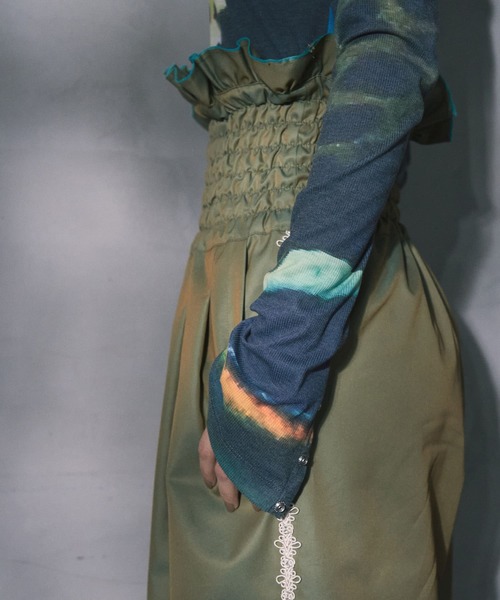 THE GOODLAND MARKET（ザグッドランドマーケット）の「cwtch　2WAY PANTS（その他パンツ・レディース・ライトカーキ/パープル・FREE）」の11枚目の写真