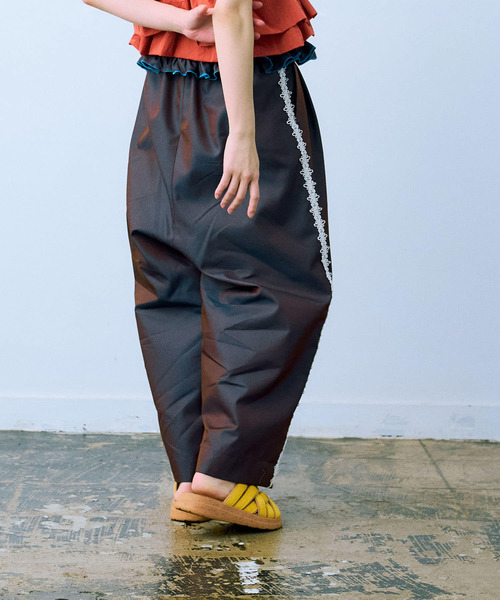 THE GOODLAND MARKET（ザグッドランドマーケット）の「cwtch　2WAY PANTS（その他パンツ・レディース・ライトカーキ/パープル・FREE）」の13枚目の写真