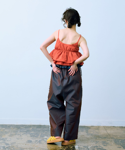 THE GOODLAND MARKET（ザグッドランドマーケット）の「cwtch　2WAY PANTS（その他パンツ・レディース・ライトカーキ/パープル・FREE）」の14枚目の写真