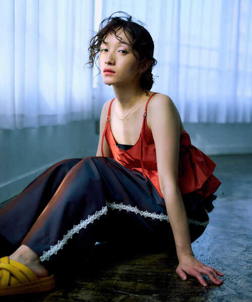 THE GOODLAND MARKET（ザグッドランドマーケット）の「cwtch　2WAY PANTS（その他パンツ・レディース・ライトカーキ/パープル・FREE）」の16枚目の写真