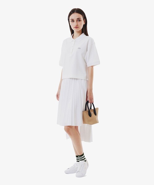 LACOSTE（ラコステ）の「マリンボーダーミドルソックス（ソックス/靴下・レディース・ネイビー/グリーン/ピンク/ブルー・24.0cm）」の7枚目の写真