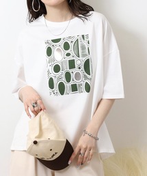 BARNDOOR 20天竺箔PtドルマンTシャツ