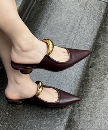 ミュール ポインテッドトゥ」に該当するレディースファッション