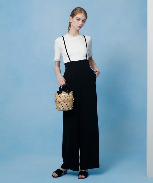 ルルウィルビー リブポロニット ネイビー 美品 LOULOU WILLOUGHBY】リブポロニット|allureville OFFICIAL SITE