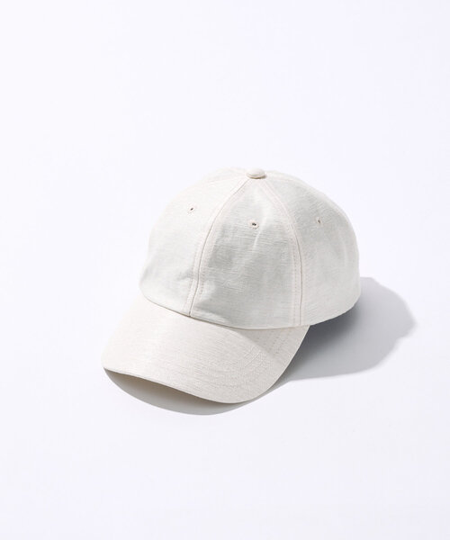 un dix cors（アンディコール）の「冷感裏地シャイニーキャップ（キャップ・レディース・アイボリー/ブラック・FREE）」の3枚目の写真