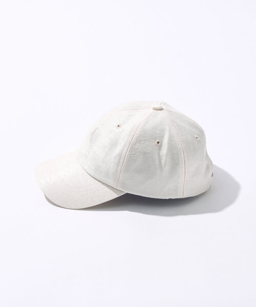 un dix cors（アンディコール）の「冷感裏地シャイニーキャップ（キャップ・レディース・アイボリー/ブラック・FREE）」の4枚目の写真