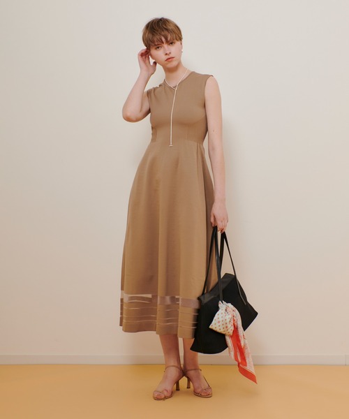 アルアバイル ◇ウエストマークリブワンピース ウエストマークリブワンピース|allureville OFFICIAL SITE