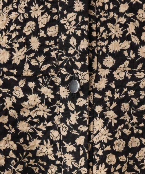 MK MICHEL KLEIN（エムケーミッシェルクラン）の「キーネックコットンワンピース/洗える（ワンピース・レディース・ブラック/モカ/イエロー系その他・38）」の17枚目の写真