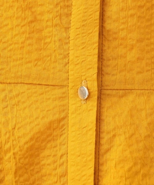 MK MICHEL KLEIN（エムケーミッシェルクラン）の「キーネックコットンワンピース/洗える（ワンピース・レディース・ブラック/モカ/イエロー系その他・38）」の19枚目の写真