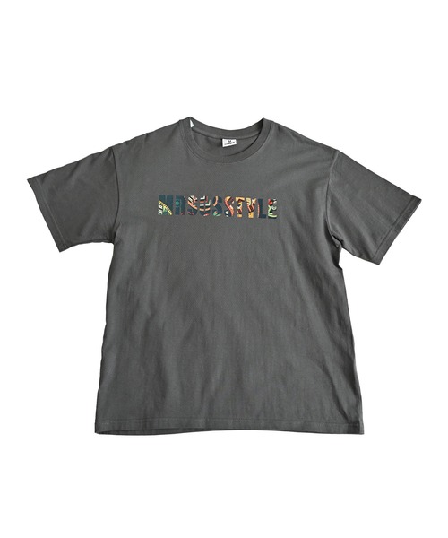 MARAI(マーライ)の「半袖Tシャツ ロゴTシャツ バックプリント(Tシャツ/カットソー・レディース・ベージュ/グレー/ホワイト/ブラック・FREE)」の19枚目の写真