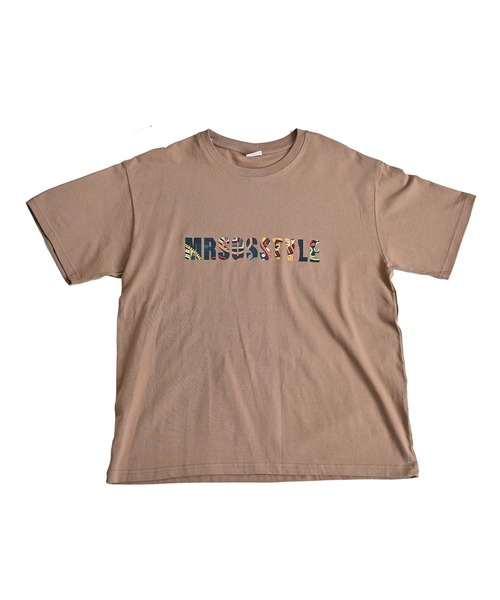 MARAI(マーライ)の「半袖Tシャツ ロゴTシャツ バックプリント(Tシャツ/カットソー・レディース・ベージュ/グレー/ホワイト/ブラック・FREE)」の5枚目の写真