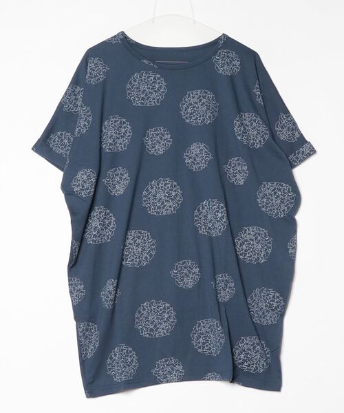 ⭐️2024SSビーンドッツワンピース、タグ付き見着用極美品⭐️ セール】くまドット柄ビッグワンピース(Tシャツ/カットソー