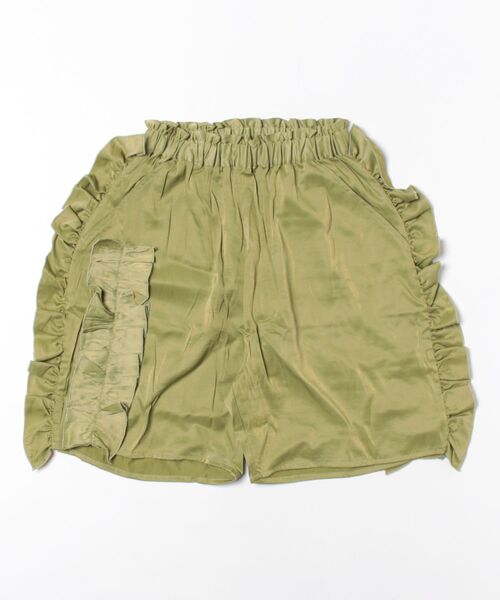 マニエル　フリル　ショートパンツ　ミント　新品 フリルショートパンツ ladies（その他パンツ）｜unica（ユニカ