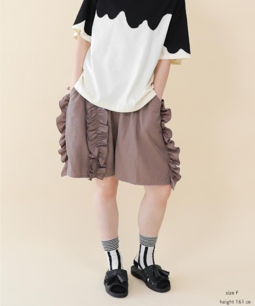 フリルショートパンツ ladies（その他パンツ）｜unica（ユニカ