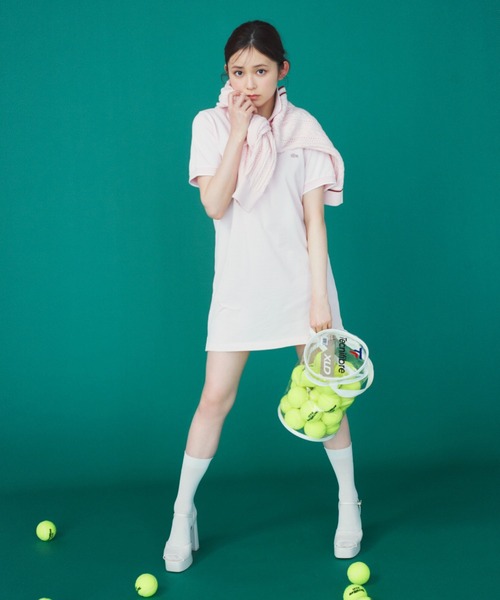 LACOSTE（ラコステ）の「LACOSTE/ソックス（ソックス/靴下・レディース・グレー/アイボリー・FREE）」の5枚目の写真