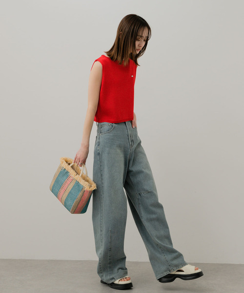 SENSE OF PLACE by URBAN RESEARCH（センスオブプレイスバイアーバンリサーチ）の「ボリュームソールドロストスポーツサンダル（サンダル・レディース・ベージュ/アイボリー/ブラック・SMALL/MEDIUM/LARGE）」の6枚目の写真