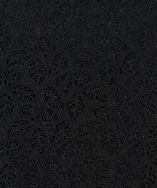 COMME CA（コムサ）の「リーフ柄ラッセルレース ブラウス（シャツ/ブラウス・レディース・ブラック/オフホワイト・11号/9号）」の20枚目の写真