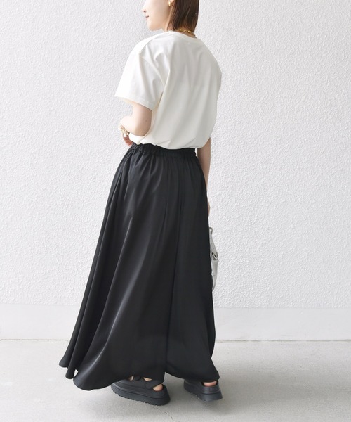 SHIPS.me(シップスミー)の「【ZOZO限定】SHIPS.me:ガウチョ パンツ(その他パンツ・レディース・ブラック/ネイビー/ロイヤルブルー・S-Short/S-Regular/M-Short/M-Regular/L-Short/L-Regular/XL-Short/XL-Regular/XXL-Short/XXL-Regular)」の6枚目の写真