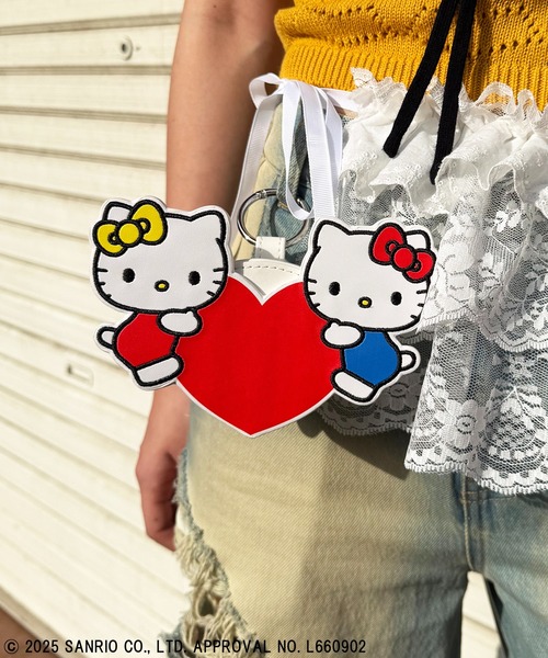 サンリオ ハローキティ マトリョーシカ ポーチ サンリオ ハローキティ スクエアポーチ ポコポコワッペン Sanrio