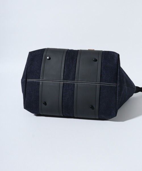 HUNTER リファインド スティッチ デニム トート（トートバッグ