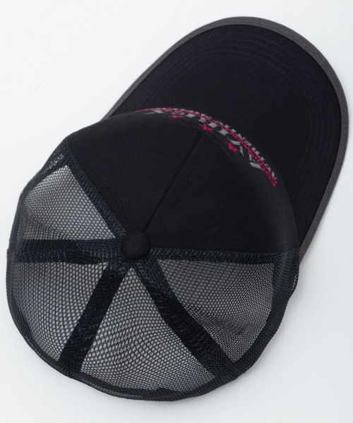 AVIREX(アヴィレックス)の「AVIREX スターモチーフ パイピングメッシュCAP(キャップ・メンズ・ブラック/カーキ・FREE)」の7枚目の写真
