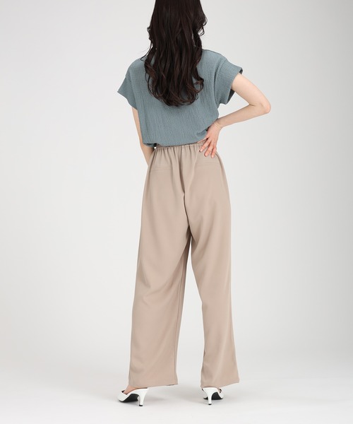 fifth(フィフス)の「リラックスワイドパンツ(その他パンツ・レディース・ブラック/グレイッシュベージュ/チャコールグレー・XS/M)」の14枚目の写真