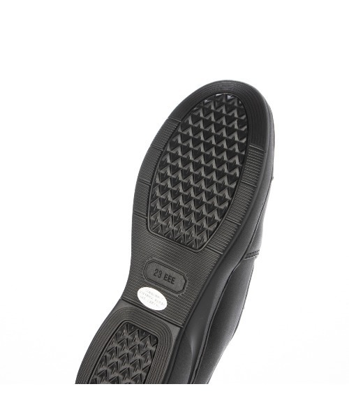 Atelier（アトリエ）の「【3E】【レイン対応】切り替えデザインスリッポンシューズ（スリッポン・レディース・ダークブラウン/ブラック・24.5cm/24cm/23.5cm/23cm/22.5cm/22cm）」の12枚目の写真