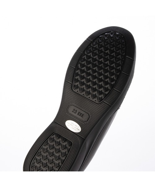 Atelier（アトリエ）の「【3E】【レイン対応】切り替えデザインスリッポンシューズ（スリッポン・レディース・ダークブラウン/ブラック・24.5cm/24cm/23.5cm/23cm/22.5cm/22cm）」の7枚目の写真