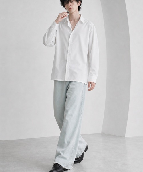 REBALANCE(リバランス)の「メンズオーバーサイズシャツ(シャツ/ブラウス・メンズ・B/A/C・MEDIUM/X-LARGE/LARGE)」の15枚目の写真