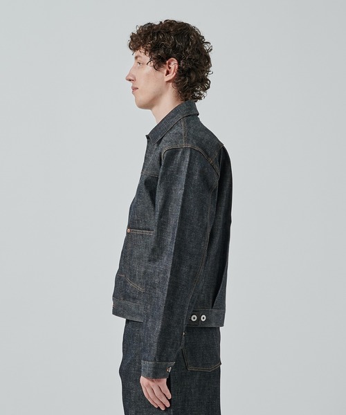 STUDIOUS（ステュディオス）の「【SUGAHILL】MODERN DENIM JACKET（デニムジャケット・メンズ・インディゴブルー・2/3）」の4枚目の写真