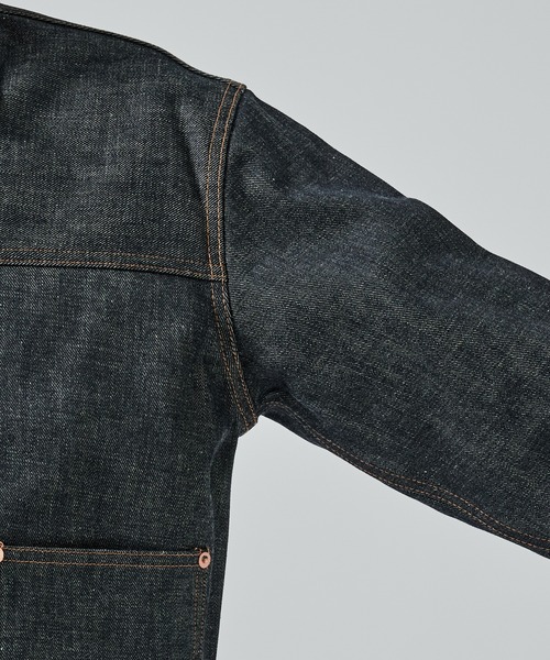 STUDIOUS（ステュディオス）の「【SUGAHILL】MODERN DENIM JACKET（デニムジャケット・メンズ・インディゴブルー・2/3）」の7枚目の写真