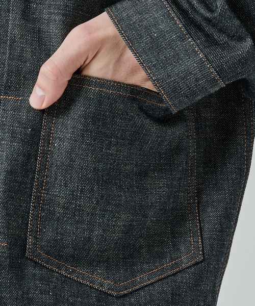 STUDIOUS（ステュディオス）の「【SUGAHILL】MODERN DENIM JACKET（デニムジャケット・メンズ・インディゴブルー・2/3）」の8枚目の写真