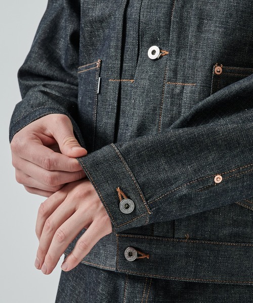 STUDIOUS（ステュディオス）の「【SUGAHILL】MODERN DENIM JACKET（デニムジャケット・メンズ・インディゴブルー・2/3）」の9枚目の写真