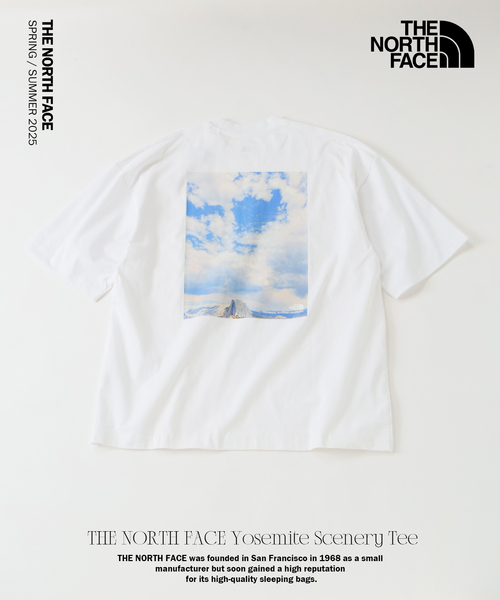 THE NORTH FACE(ザノースフェイス)の「THE NORTH FACE / ザ ノースフェイス ヨセミテ シーナリー 半袖 T(Tシャツ/カットソー・メンズ・ブラック/ホワイト/ネイビー・MEDIUM/LARGE)」の2枚目の写真
