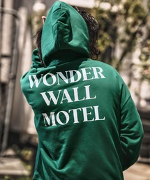 WONDER WALL MOTEL（ワンダーウォールモーテル）の「mpa3839- WWM OVER SIZE PILE HOODIE パーカー（パーカー）」