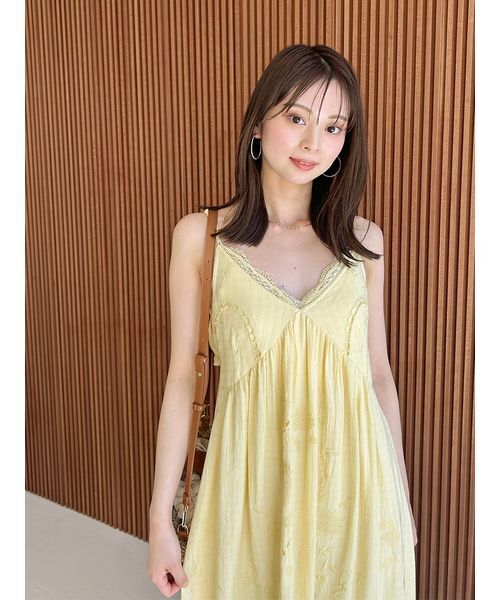 SNIDEL 花柄プリーツマキシワンピース SNIDEL スナイデル 花柄プリーツマキシワンピース ワンピース