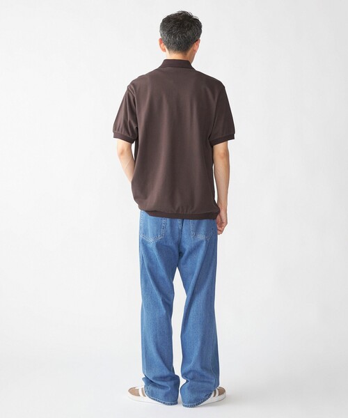 LACOSTE(ラコステ)の「【SHIPS別注】LACOSTE: クラシック ポロシャツ(ポロシャツ・メンズ・パープル/ネイビー/ブラウン・2/4/3/5)」の4枚目の写真