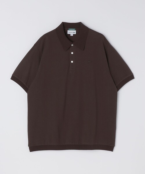 も*介様 【新品】LACOSTE ブラウン SHIPS別注 ポロシャツ SHIPS別注】LACOSTE: クラシック ポロシャツ（ポロシャツ）｜LACOSTE