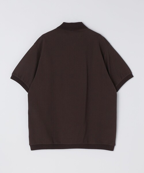 新品】LACOSTE ラコステ ポロシャツ　ネイビー　 ３　usＳ 新品！ LACOSTE ラコステ ポロシャツ 半袖 バックステッチ