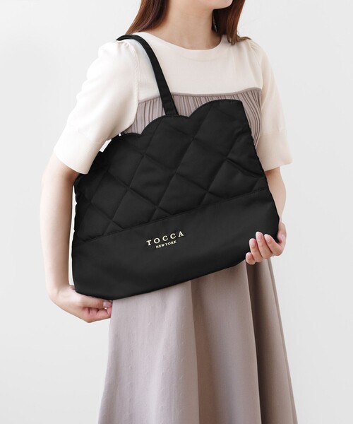 TOCCA(トッカ)の「DEAR EMILY BAG サブバッグ(トートバッグ・レディース・ブラック系/スカイブルー系/アイボリー系/ブラック系5・F)」の20枚目の写真