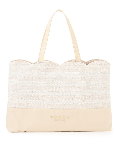TOCCA(トッカ)の「DEAR EMILY BAG サブバッグ(トートバッグ・レディース・ブラック系/スカイブルー系/アイボリー系/ブラック系5・F)」の19枚目の写真