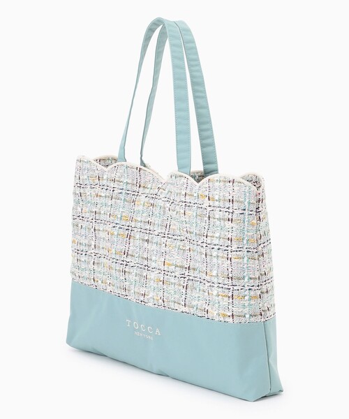 TOCCA(トッカ)の「DEAR EMILY BAG サブバッグ(トートバッグ・レディース・ブラック系/スカイブルー系/アイボリー系/ブラック系5・F)」の10枚目の写真