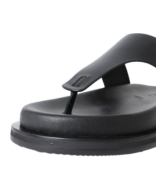 DRESSLAVE（ドレスレイブ）の「waa.studios / KEO SANDALS(レザートングサンダル 31WA0D24SK1/2)（サンダル・レディース・ホワイト/ブラック・39/38）」の7枚目の写真