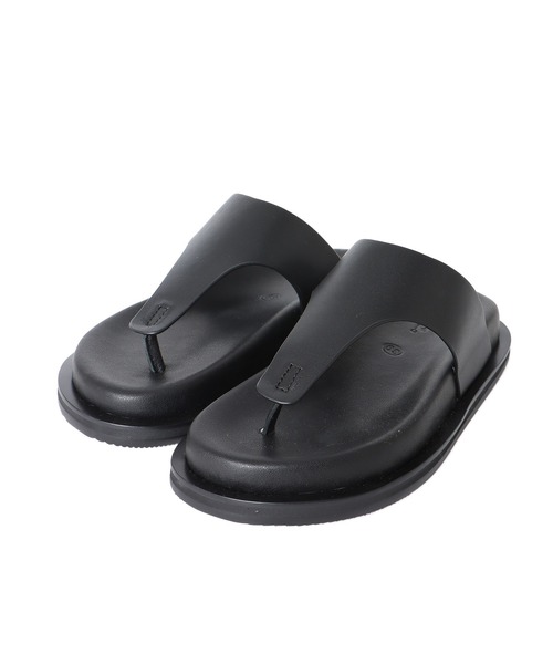 DRESSLAVE（ドレスレイブ）の「waa.studios / KEO SANDALS(レザートングサンダル 31WA0D24SK1/2)（サンダル・レディース・ホワイト/ブラック・39/38）」の8枚目の写真