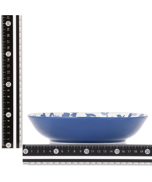 専用になります。　ディーププレート　２枚 色々皿 ディーププレート ネイビーフラワー（食器）｜Francfranc