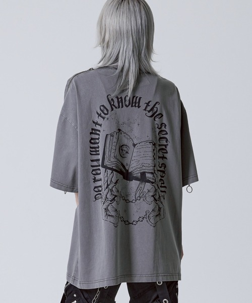 『REFLEM/レフレム』ショルダーZIPカットソー/半袖Tシャツ REFLEM（レフレム）の「『REFLEM/レフレム』ショルダーZIP