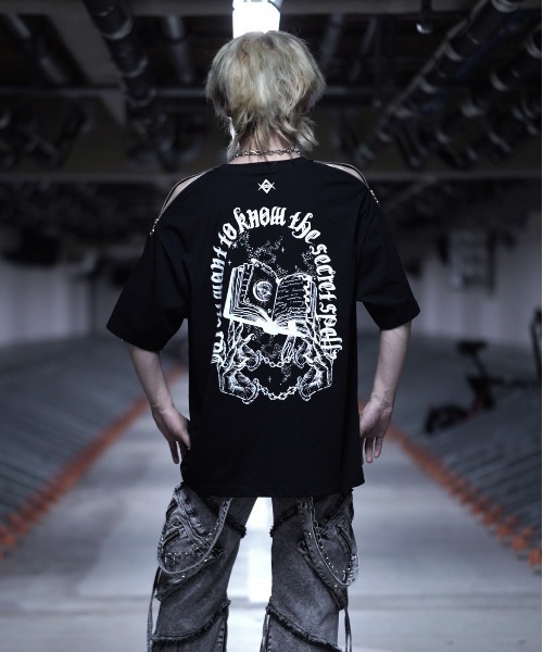REFLEM ショルダーZIPカットソー REFLEM tシャツ Tシャツ 『REFLEM/レフレム』ショルダーZIP